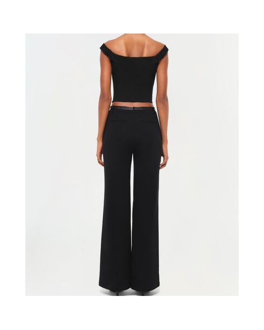 Jonathan Simkhai Black Strapless Top