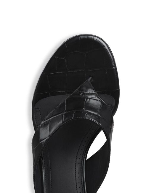 Alaïa Black Mules Tong