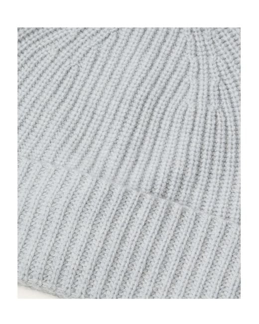 Loro Piana White Sergio Beanie