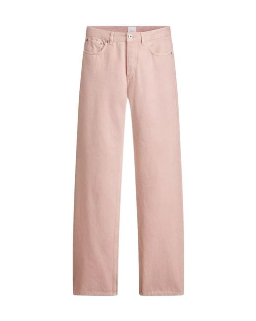 Dior Pink Regular-Fit Jeans