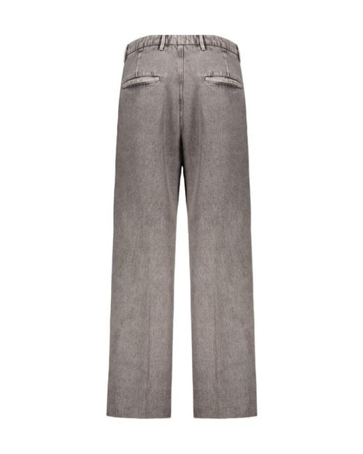 DIESEL Gray Slim Fit Straight Jeans for men