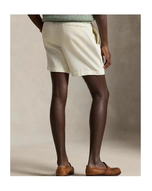 Polo Ralph Lauren Natural Elastic Waist Shorts for men