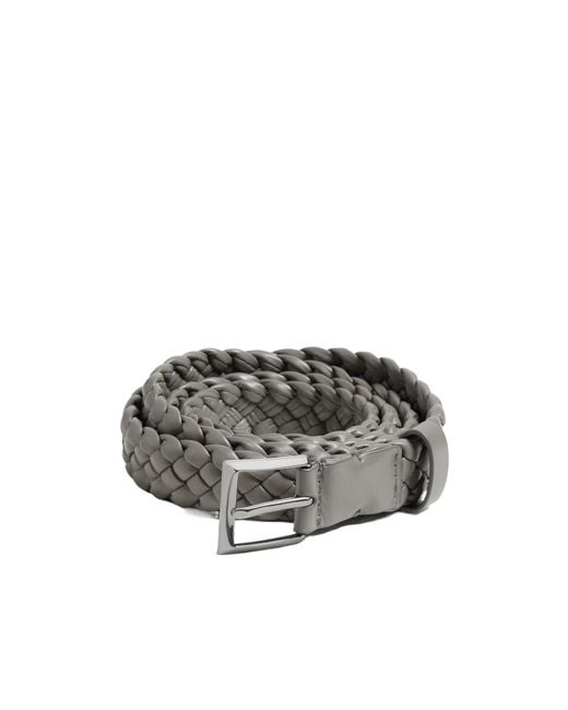 Bottega Veneta Gray Solo Belt for men