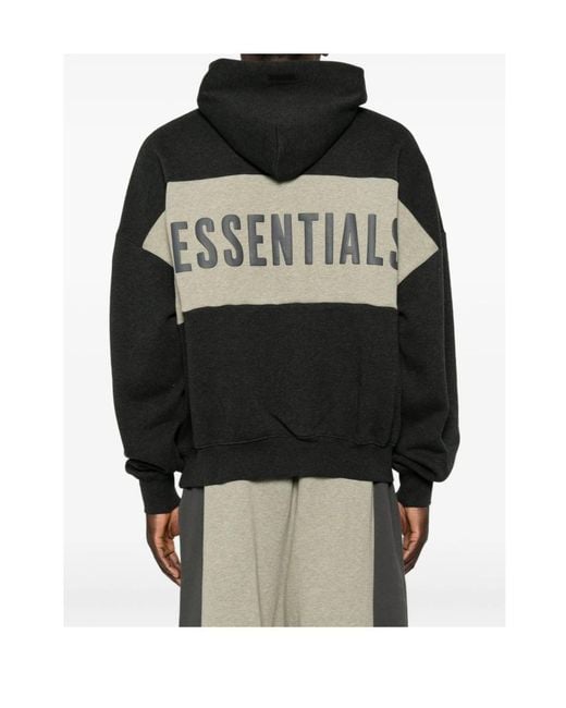 Fear Of God Black Long-Sleeved Sweatshirt for men