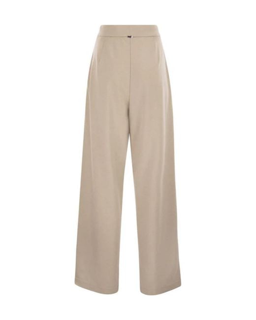 Herno Natural Drawstring Jogger Trousers