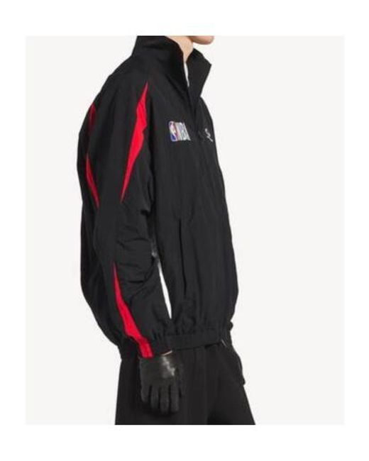 Balenciaga Black Nba Collaboration Tracksuit Jacket for men