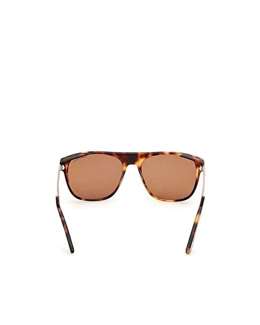 Tom Ford Metallic Eyewear Lionel Pilot Frame Sunglasses for men