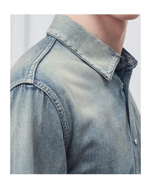 Dior Blue Shirt for men