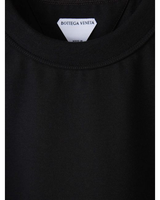 Bottega Veneta Black Notebook Detailed Regular Fit T-Shirt for men