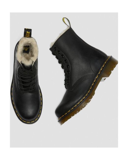 Dr. Martens Black Lacing Short Boots