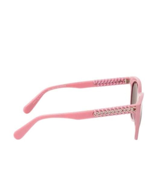 Stella McCartney Pink Logo Sunglasses for men
