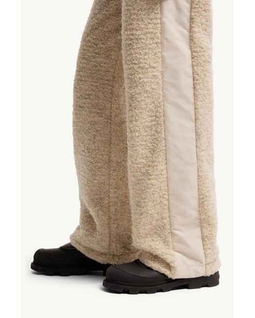 Moncler Natural Teddy Sweatpants