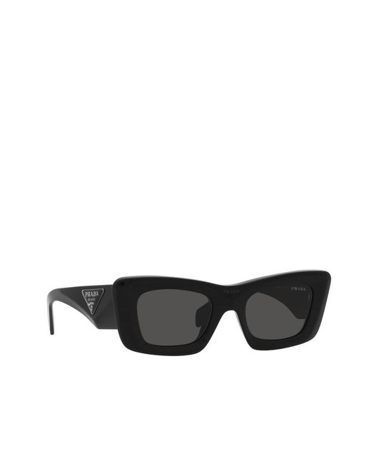 Prada Black Eyewear Cat-Eye Sunglasses