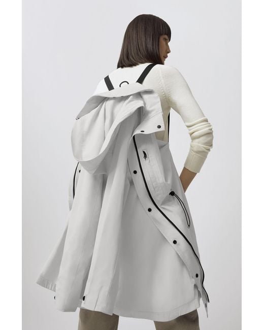 Canada Goose Gray Belcarra Hooded Jacket