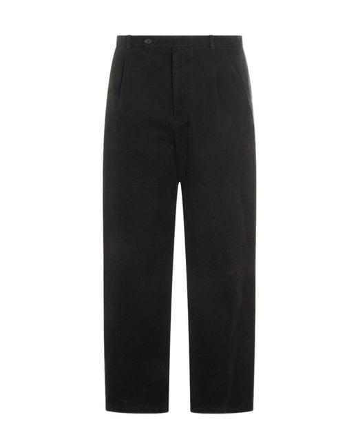 Jil Sander Black Tailored Pants for men