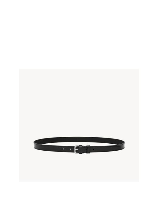 Saint Laurent White Resin-Insert Belt for men