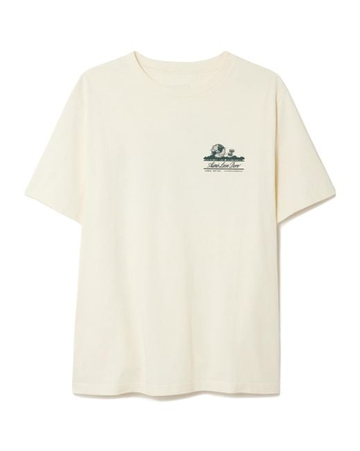 Aimé Leon Dore White Unisphere Graphic Print T-Shirt