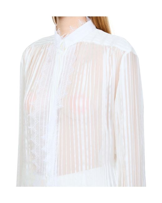 Chloé White Long Sleeve Shirt