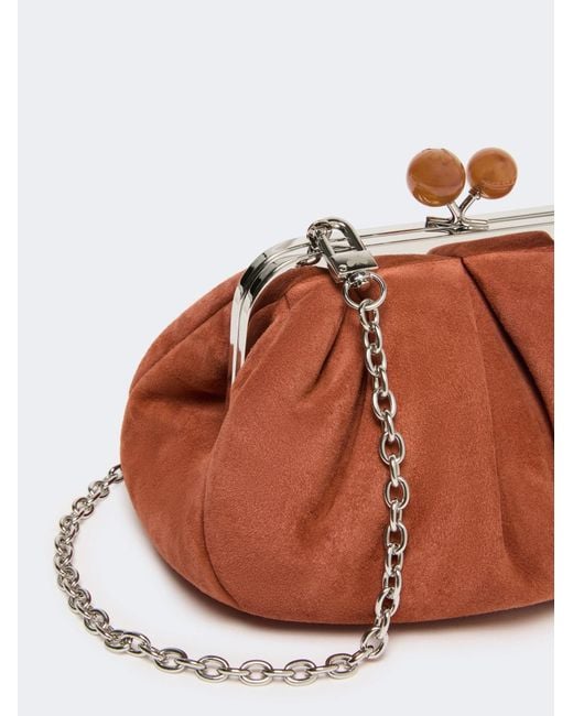 Weekend by Maxmara Brown Valois Small Clutch Bag