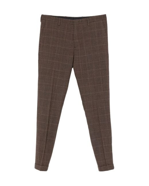 Paul Smith Gray Belt Loop Casual Pants for men