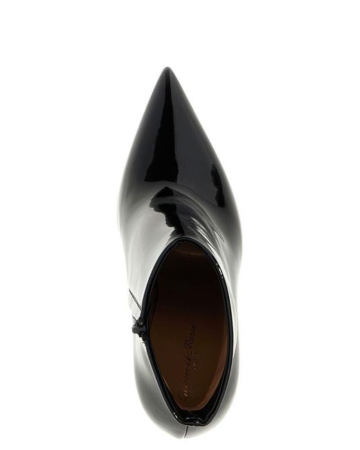 Gianvito Rossi Black 110Mm Patent Leather Boots