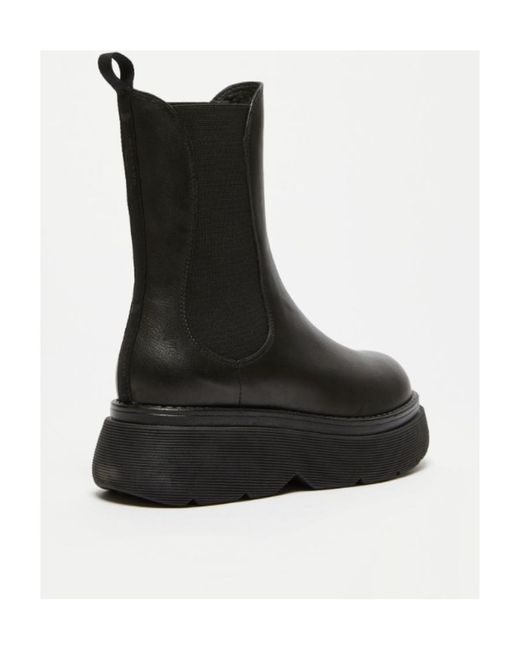 Weekend by Maxmara Black Thick-Soled Short Boots