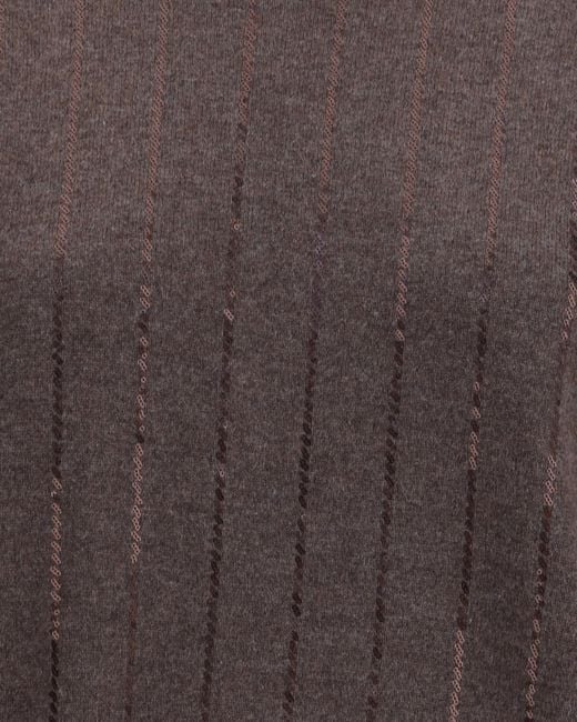Brunello Cucinelli Brown Crewneck Knitted Jumper