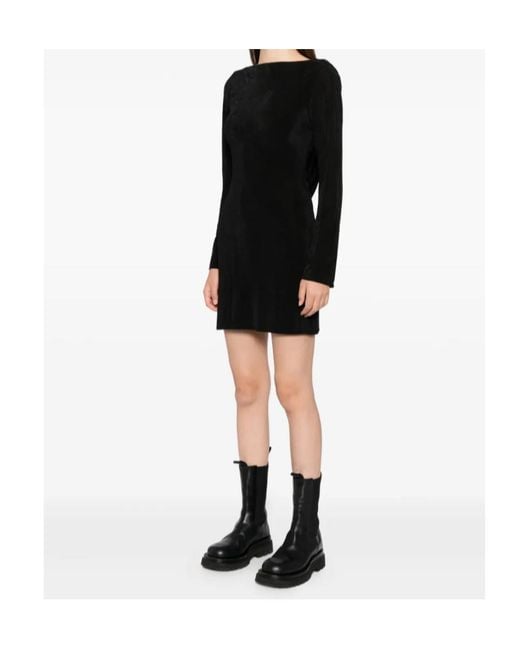 Reformation Black Vivien Dress