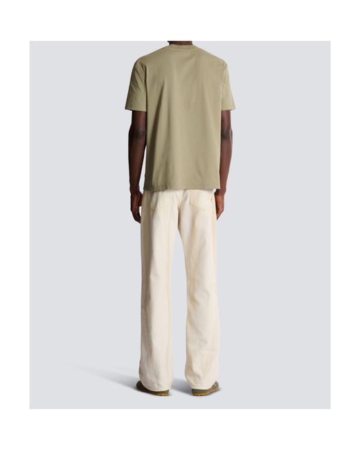 Balmain Multicolor Club De Plage Logo T-Shirt for men