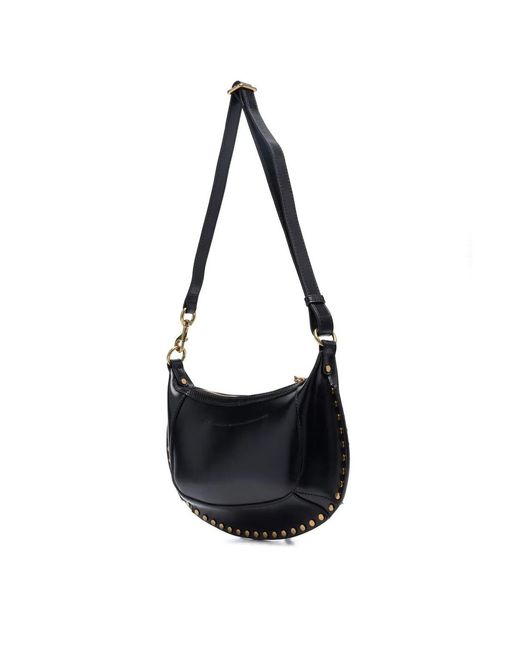 Isabel Marant Blue Studded Shoulder Bag