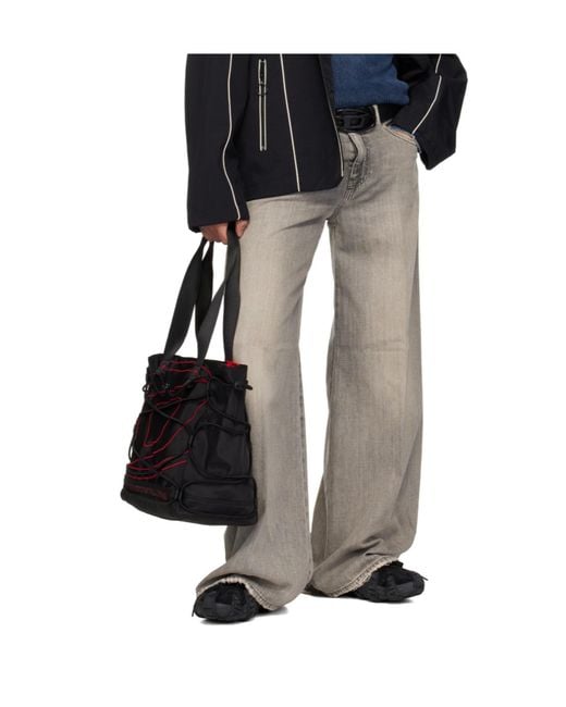 DIESEL Black Tech-D M X Tote for men