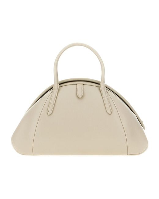 Alaïa Natural Double-Handled Handbag