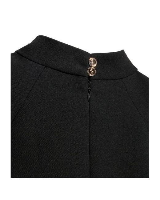 Gucci Black Fine Silk Faille Dress