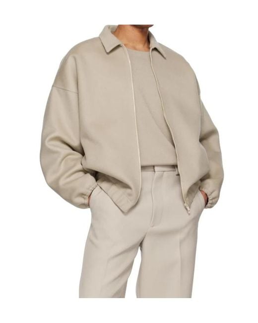 Fear Of God Natural Lapel Long Sleeve Casual Jacket for men