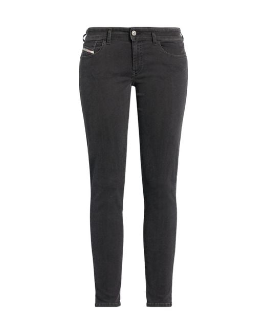 DIESEL Black Denim Trousers