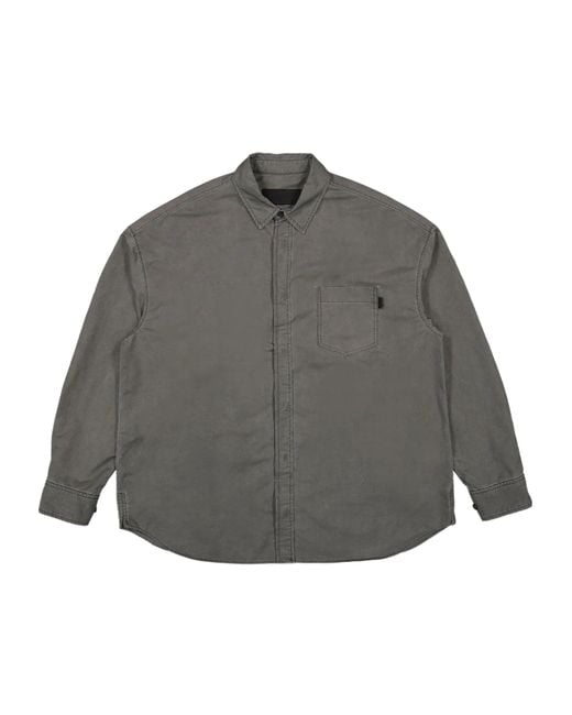 Juun.J Gray Button Shirt for men