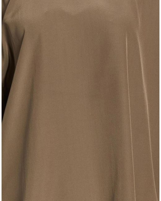 Brunello Cucinelli Brown Plaincolor Longsleeve Top