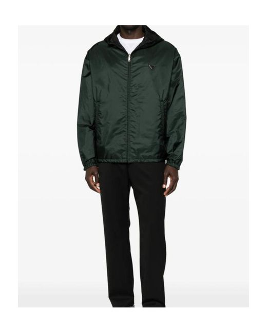 Prada Green Jackets for men