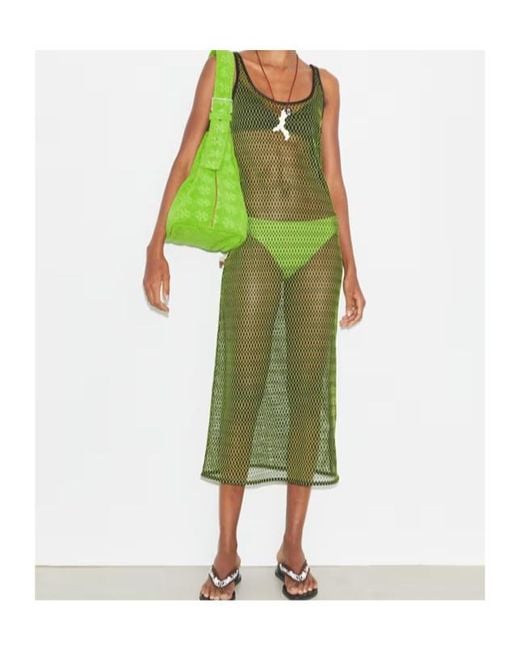 Tory Burch Green Maxi Dress