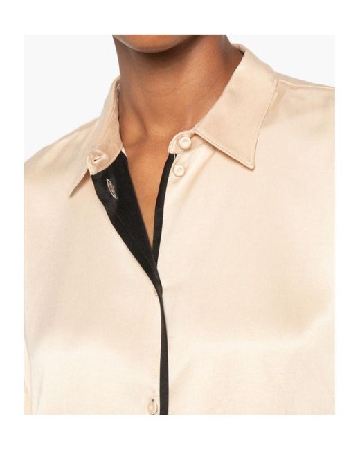 Forte_forte Natural Contrast-Trim Shirt