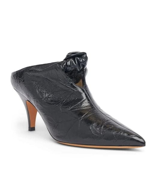 Khaite Blue Rowan 75Mm Mules