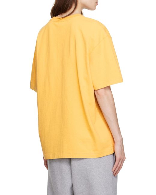 Jacquemus Multicolor Raphia Embroidered Logo T-Shirt for men