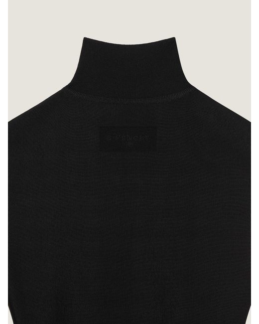 Givenchy Black Flared Mini Dress