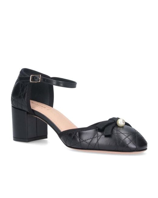 Dior Black Logo High Heels