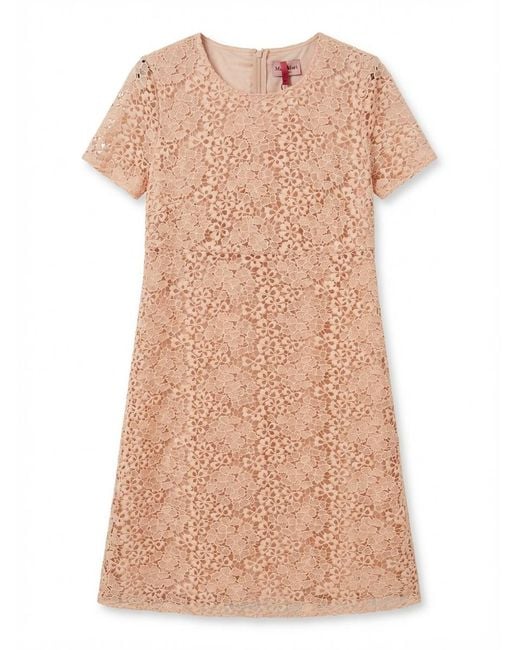 Max Mara Pink Short Sleeve Dress