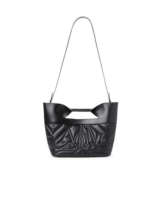 McQueen White The Bow Small Shoulder Bag