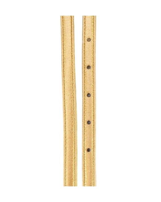 Prada Metallic Buckle Belt