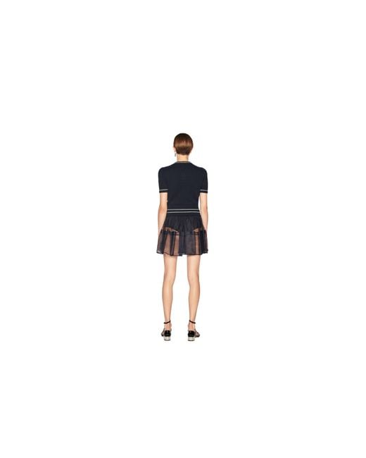 Dior Black 'Christian Short-Sleeved Sweater