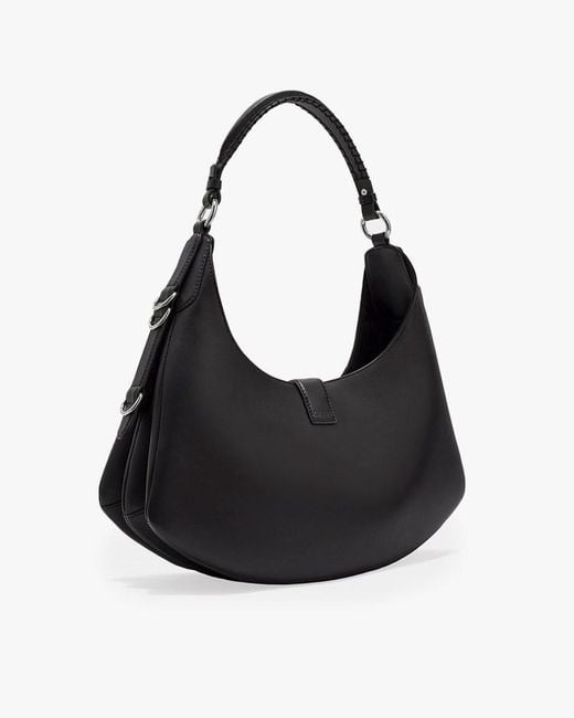 Ganni Black Butterfly Clasp Small Kat Bag