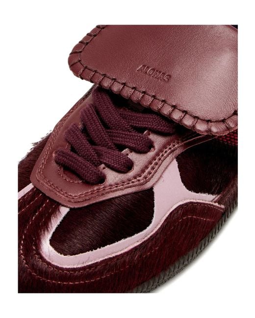 Alohas Brown Fold-Over Tongue Low-Top Sneakers